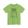 Bonus Mom Nutrition Facts Tee -  Step Parent Gift - Image 31