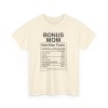 Bonus Mom Nutrition Facts Tee -  Step Parent Gift - Image 19