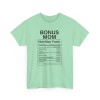 Bonus Mom Nutrition Facts Tee -  Step Parent Gift - Image 35