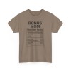 Bonus Mom Nutrition Facts Tee -  Step Parent Gift - Image 15