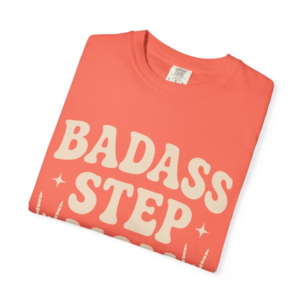 Garment-Dyed T-shirt - Badass Step Mom Design - Image 2