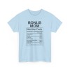 Bonus Mom Nutrition Facts Tee -  Step Parent Gift - Image 39