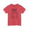 Bonus Mom Nutrition Facts Tee -  Step Parent Gift - Image 51